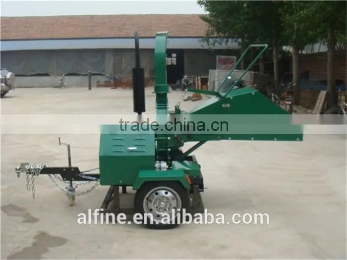 Factory directly sale high efficiency diesel wood chipper shredder