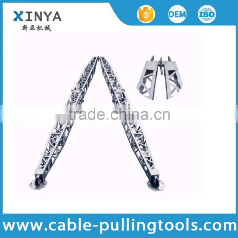 Aluminum Alloy A-sharp lattice gin pole