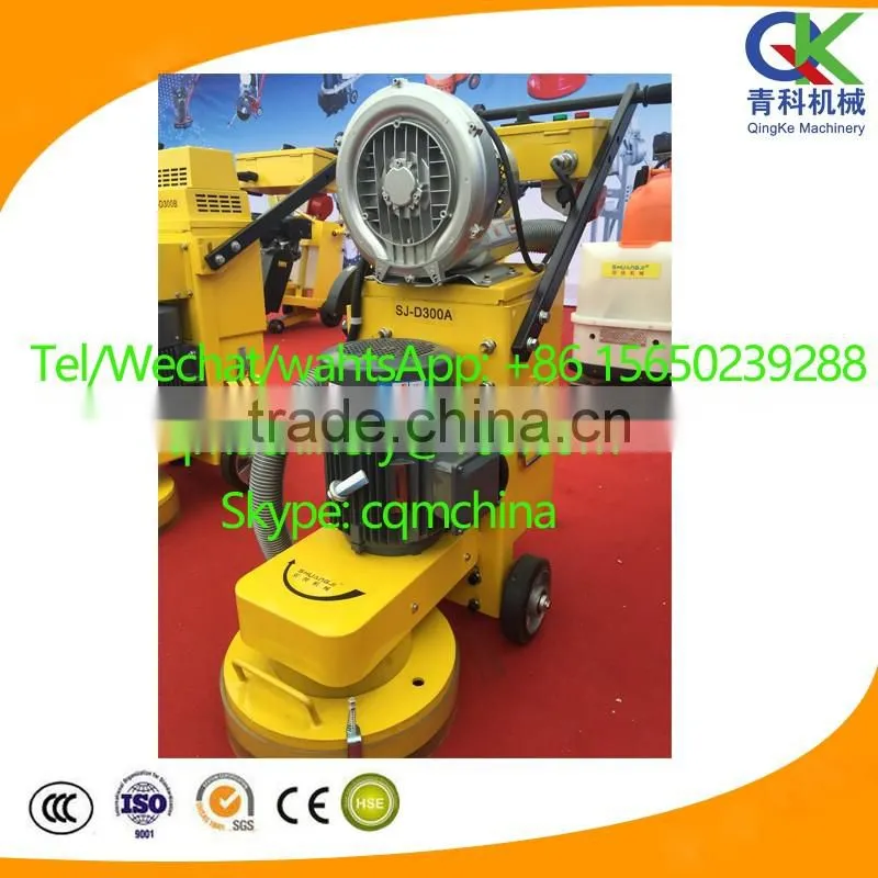 220V And 380V Granite Marble Stone Grinder Concrete Floor Polishing Machine