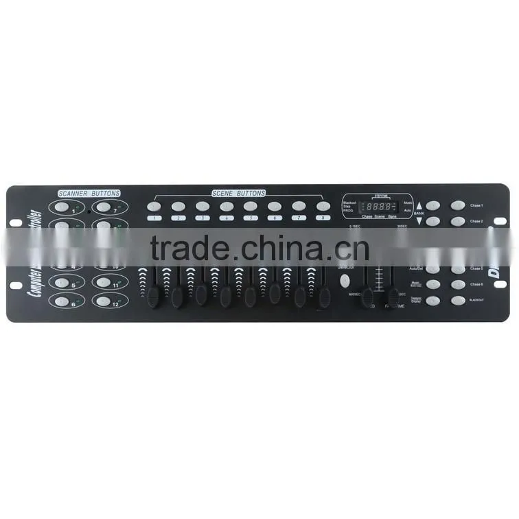 New 192 CH DMX512 Controller Laser DJ Light Disco Stage Lighting Console
