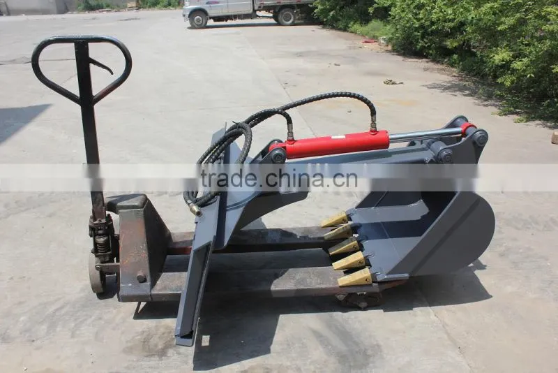 mini digger for skid steer loader