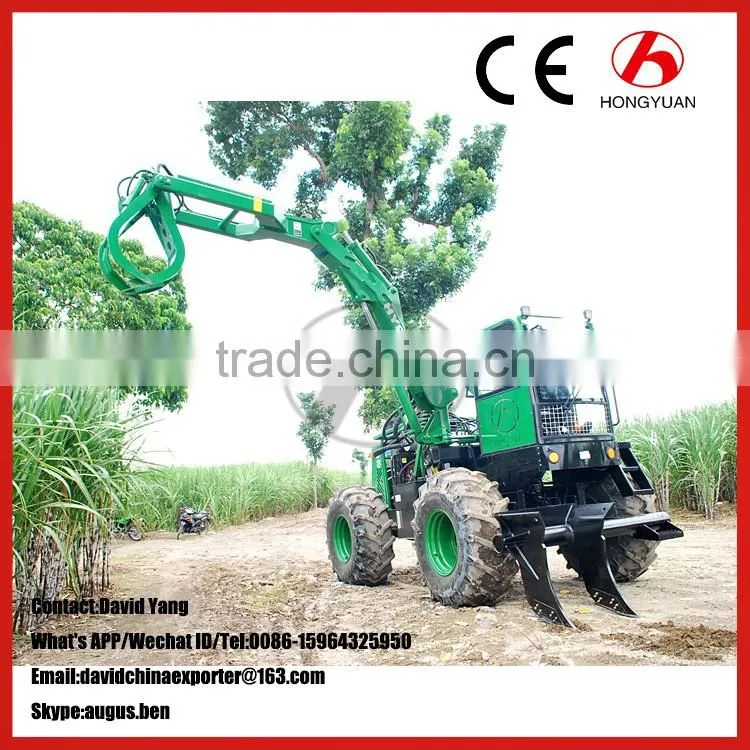 China hy-9800 sugarcane loader 4wd with lower price