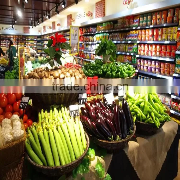 Creative wholesale supermarket accessories display stand storage basket