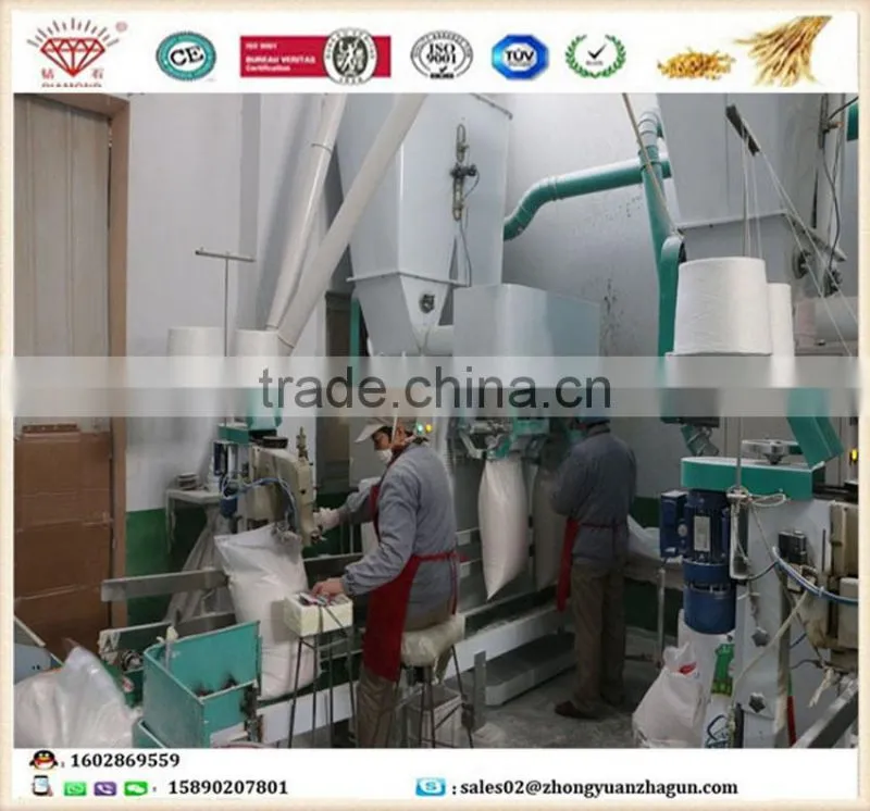 2015 Hot selling mini flour mill at best price in Alibaba