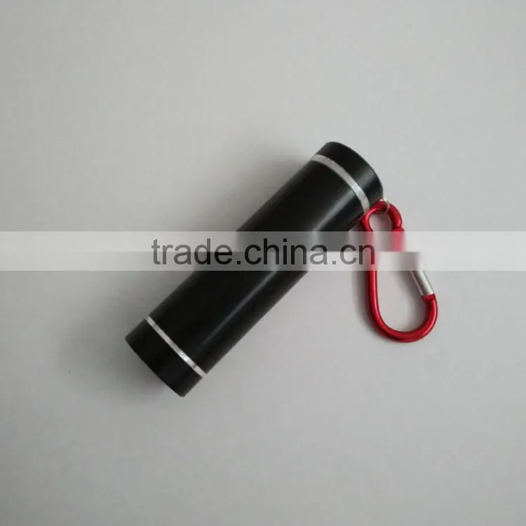 red light AAA battery led flashlight cheap flashlight gift led torch flashlight carabiner flashlight