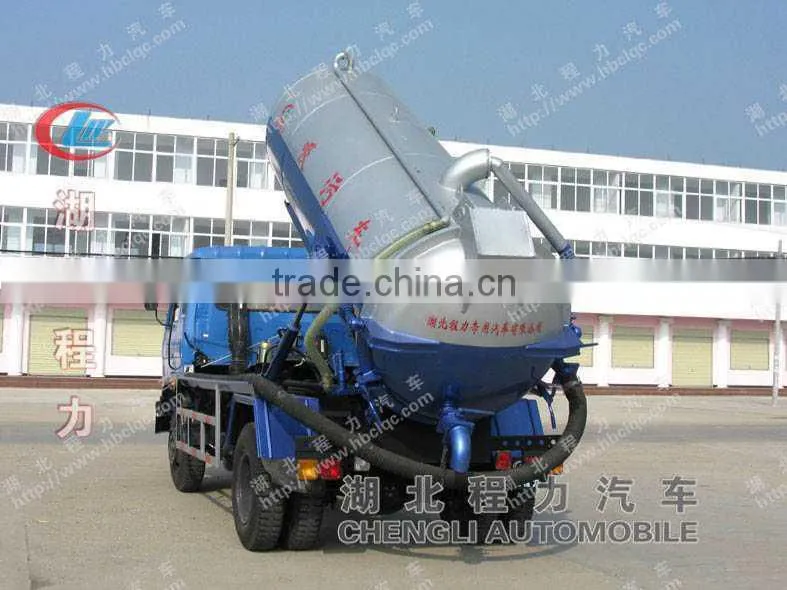 Dongfeng 145 6000L-8000L Fecal Suction Truck LHD/RHD