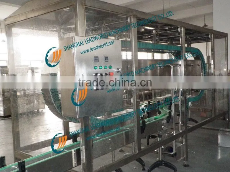 small glass bottle washing machine