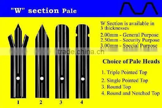 Best selling Steel Palisade fence