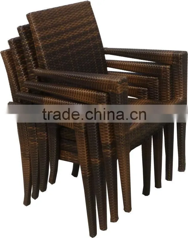 F-mediterranean rattan table and chair (2107+2048)