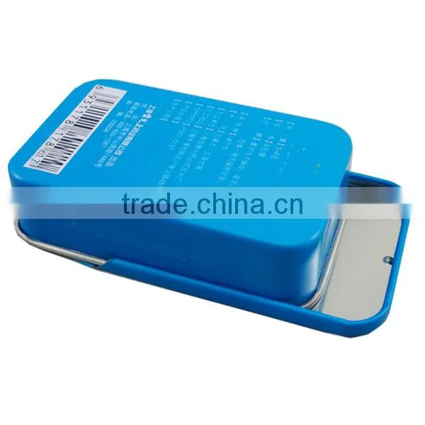 rectangular metal tin boxes for candy