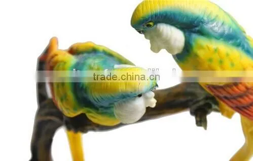 Artificial parrot resin parrot outdoor decor
