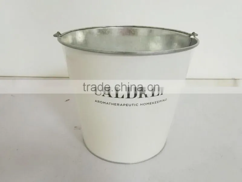 Cerveza Beer Galvanised Bucket Drinks Party Champagne Wine Beer Cool Ice Bucket with Opener