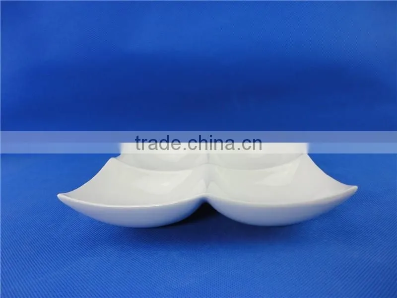 ceramic four compartment dish