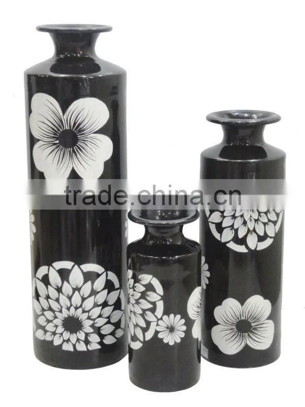Hand painted vase