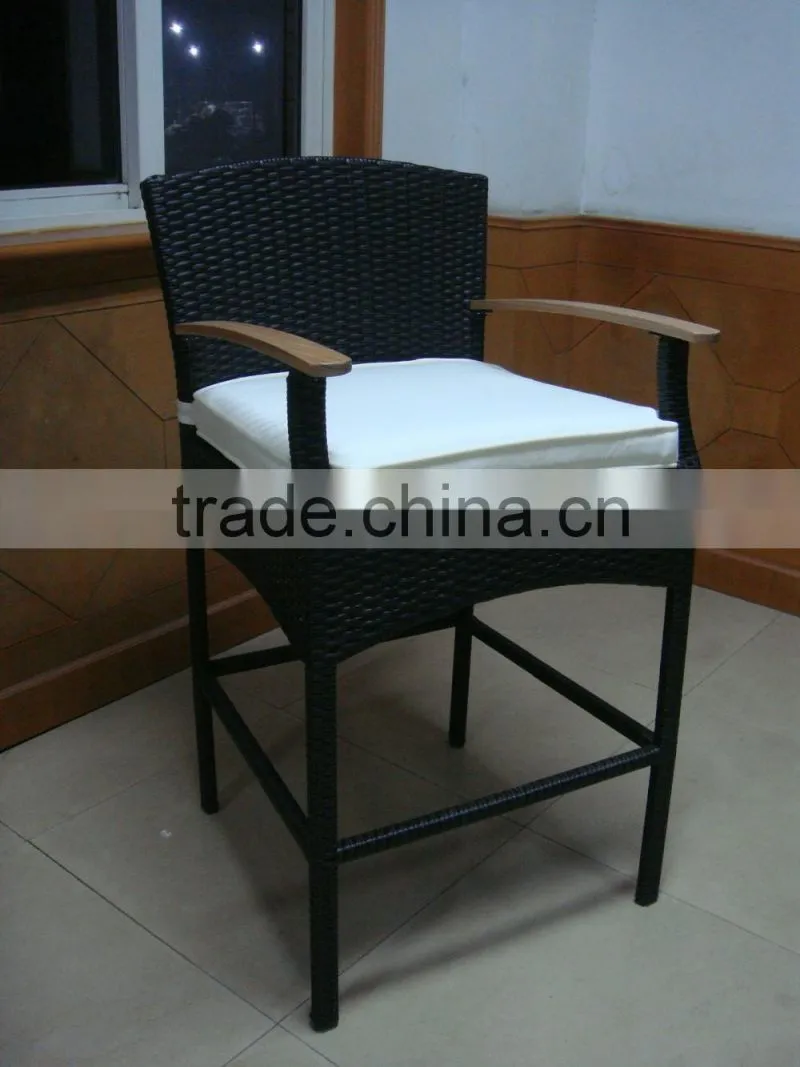 Factory Supplies Leisure Bar Stool high Chair With Armrest For Bar furniture