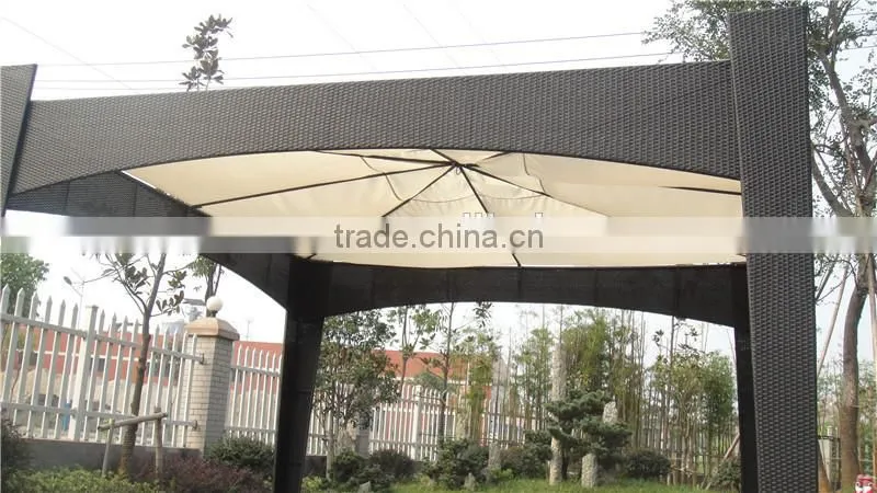 New Design Outdoor Garden Rattan Pavilion Gazebo