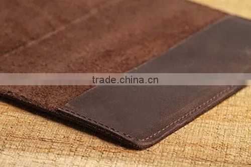 Genuine leather Tianhooo Leather Passport Cover & Holder for Men Women Passport Case