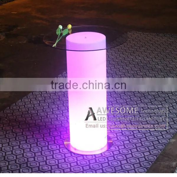 LED illuminated cocktail event furniture