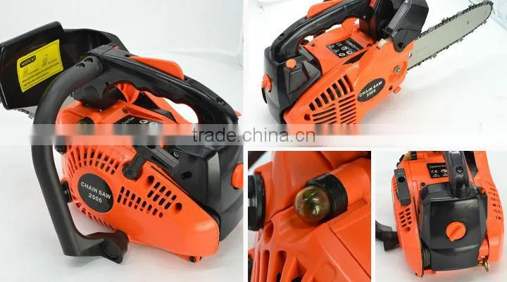 PDS2500 12inch 3/8 pitch 25.4CC Small Pocket Gas Chainsaw 2500