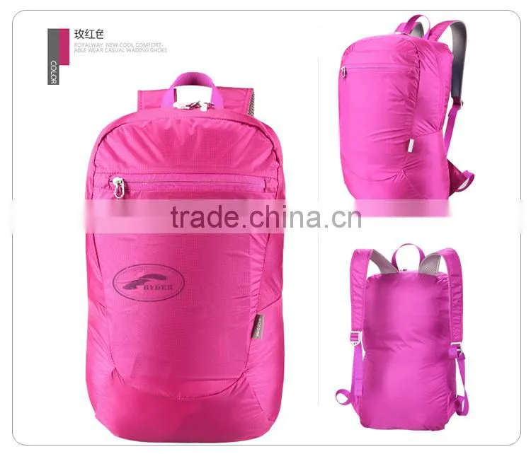 Hot Selling New Design Outdoor Hiking Foldable Travel Backpack