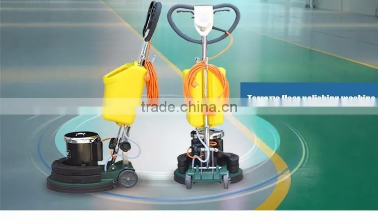 terrazzo and floor polishing and cleaning machine