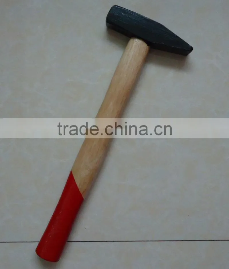 Safety machinist's hammer / Fitter's hammer with wooden handle