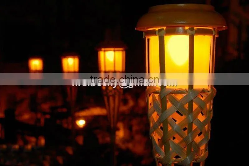 solar tiki torch light