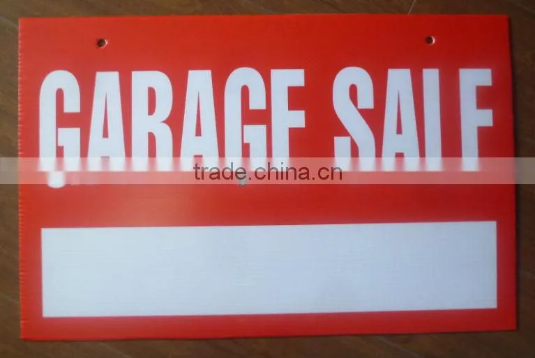 colorful pp hollow corrugated show box
