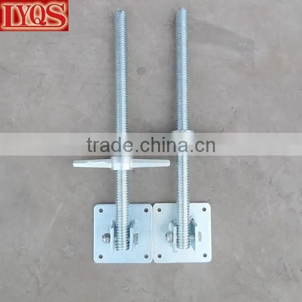 Adjustable Solid Steel Swivel Base Jacks for Tilt-up Support