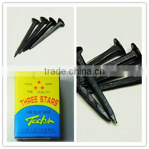 fine blue shoe tack nails/three star brand shoe tack naisl / Shoe Tack