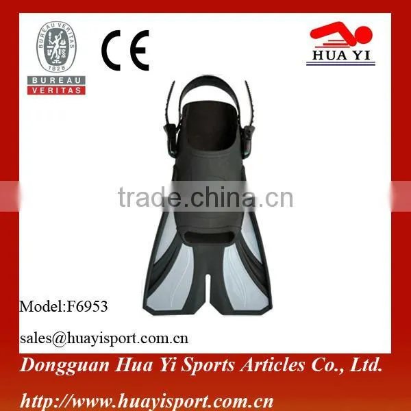 Comfortable Short Silicone Diving Flipper Diving Use fins