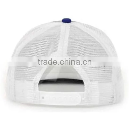 5 Panels Embroidered Patch Flat Brim Trucker cap / hat