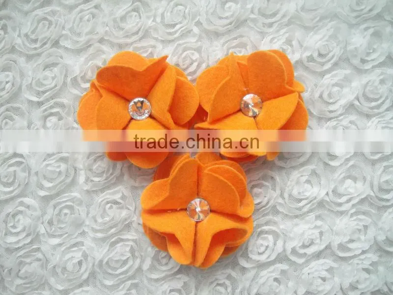 Beautiful fashion accessories for clothes artificial flowers for headbands