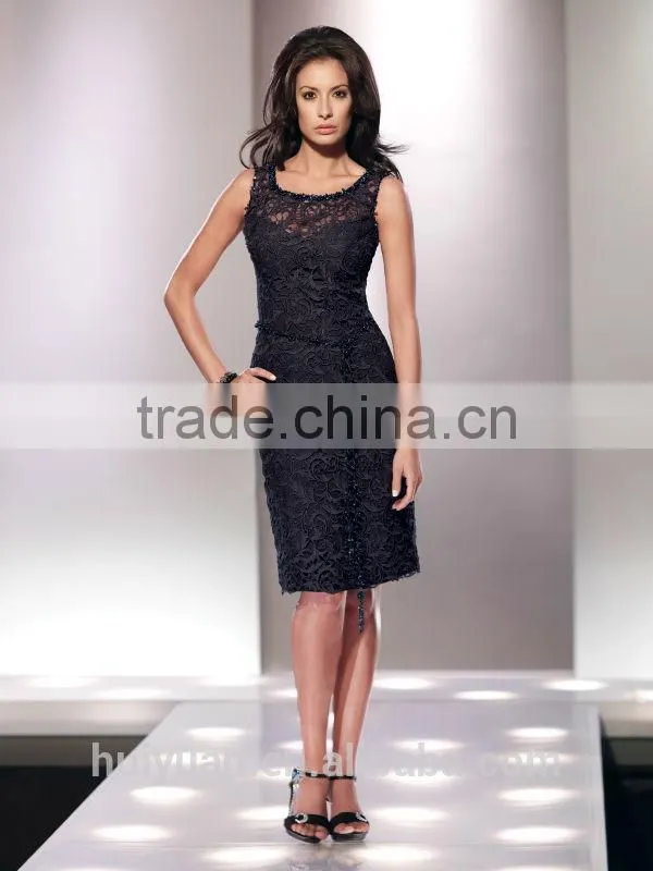 short lace bridesmaid women casual one piece dress patterns