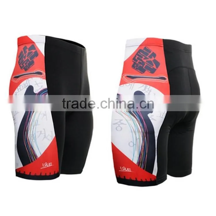 2015 summer wholesale sportswear cheap sublimation compression mens running shorts