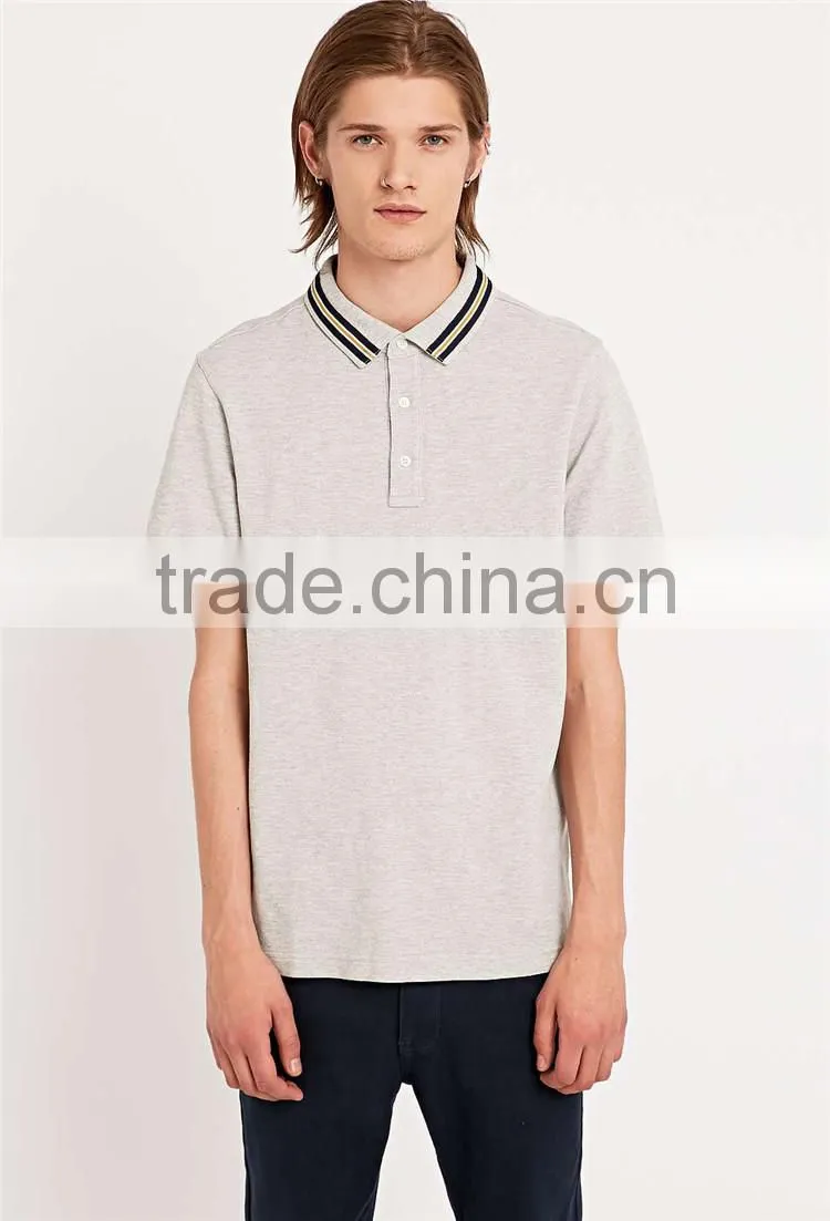 Summer polo office uniform design polyester/ spandex polo-shirt