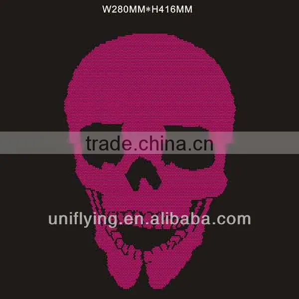 Diamond shape rhinestone hot fix motif designs