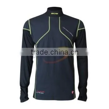 Outdoor Base Layer Thermal Underwear Clothes with Wind-stop Fabric