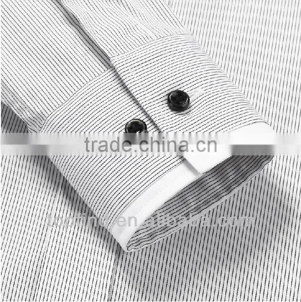 The latest in 2016 fashion fashion collar mans regular fit long sleeve dress shirt