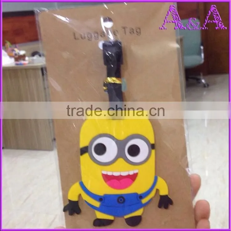 Fashion custom gift airplane soft pvc pu leather luggage tags