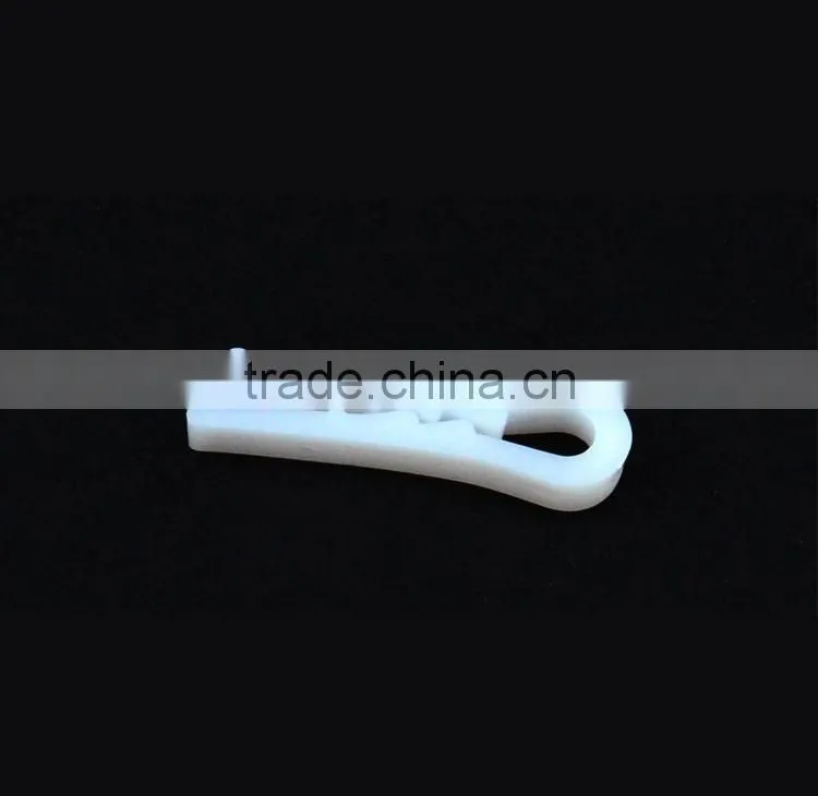 4.1*1.2*0.5cm Strong White Color Garment Packing Plastic Clips