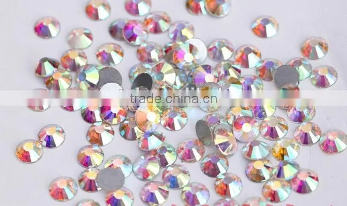 High-quality flat back rhinestones without glue