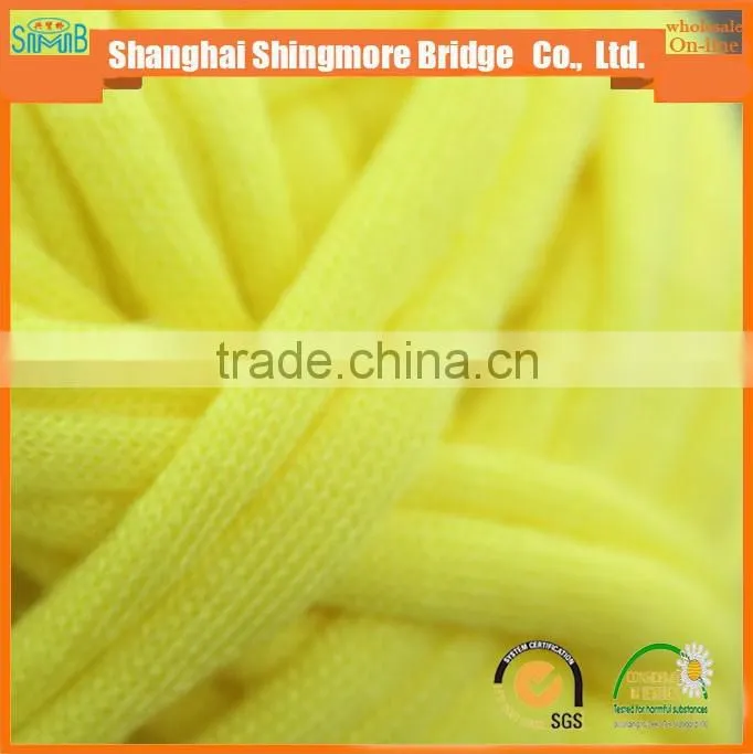 fancy yarn factory direct wholesale oeko tex standard quality soft textile t shirt yarn crochet yarn