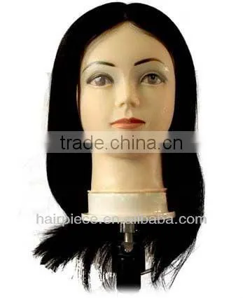 wholesale mannequin head, hairdresser training head, human hair mannequin head
