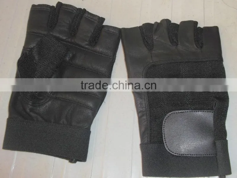 Top Quality Gaot Leather Weight Lifting Gloves