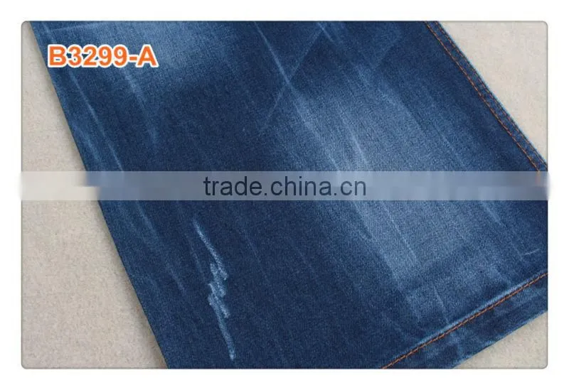 62/63"wide stretch denim jeans fabric for denim jeans trouser