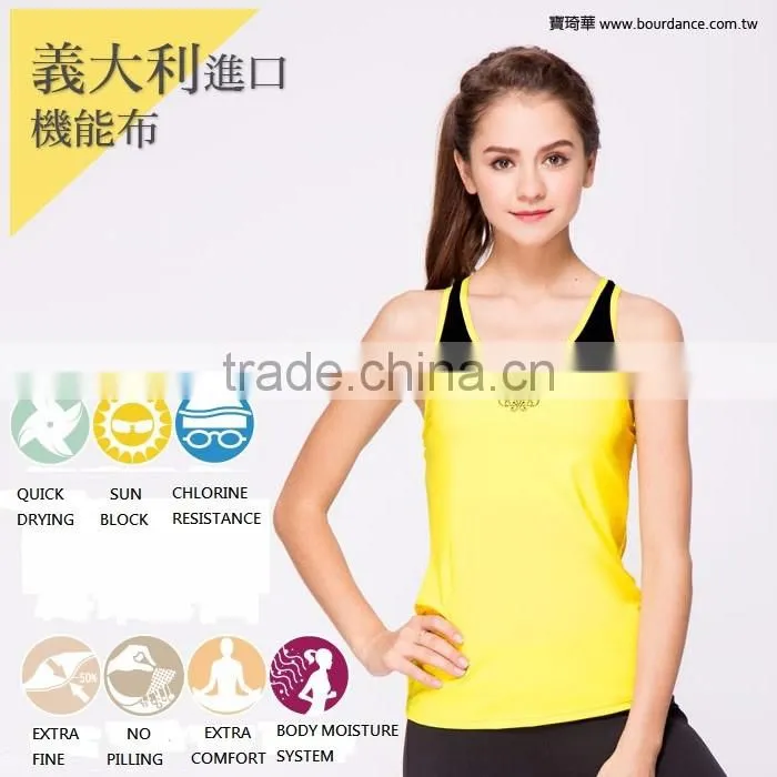 Dance wear girl mesh dance skirt with shorts/ skort