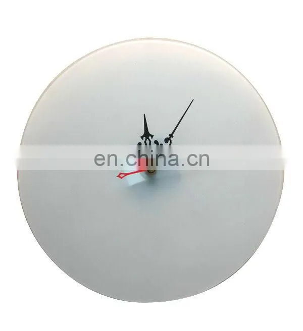 Sublimation glass clock