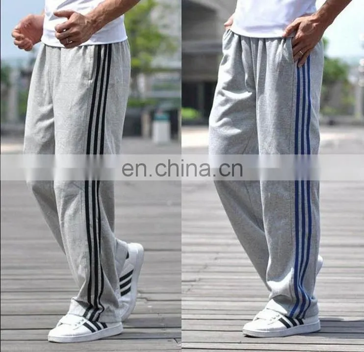 New Mens Sweatpants Casual Loose Plus Size Sport Trousers Straight tennis Pants