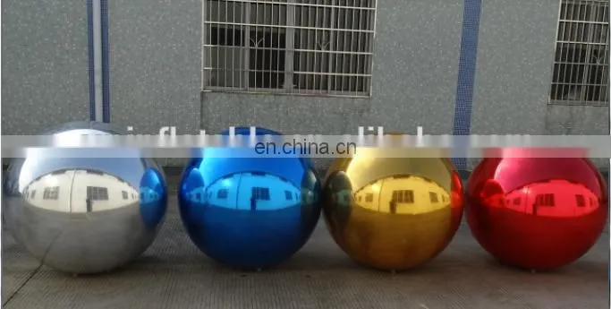 Giant inflatable reflet bal inflatable air mirror balloon for decoration